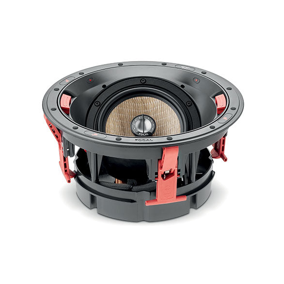 Focal 300 ICA6 In-Ceiling Angled Coaxial Speaker - High-Quality Home Audio System for Living Room, Theater & Background Music (Single Unit)