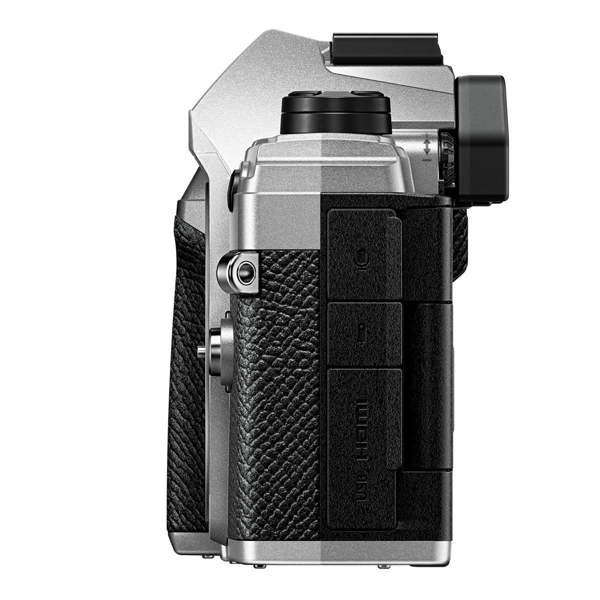 OM SYSTEM OM-5 Mirrorless Camera (Silver) - Compact & Weatherproof for Travel, Vlogging & Outdoor Photography