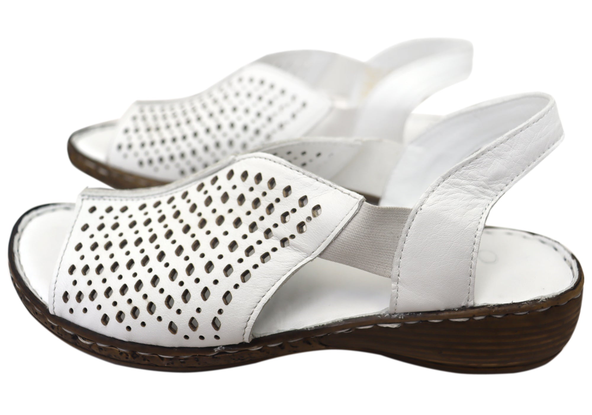 Orizonte Marlee Women's Comfortable European Leather Sandals - Stylish Summer Walking Shoes for Beach, Travel & Casual Outfits
