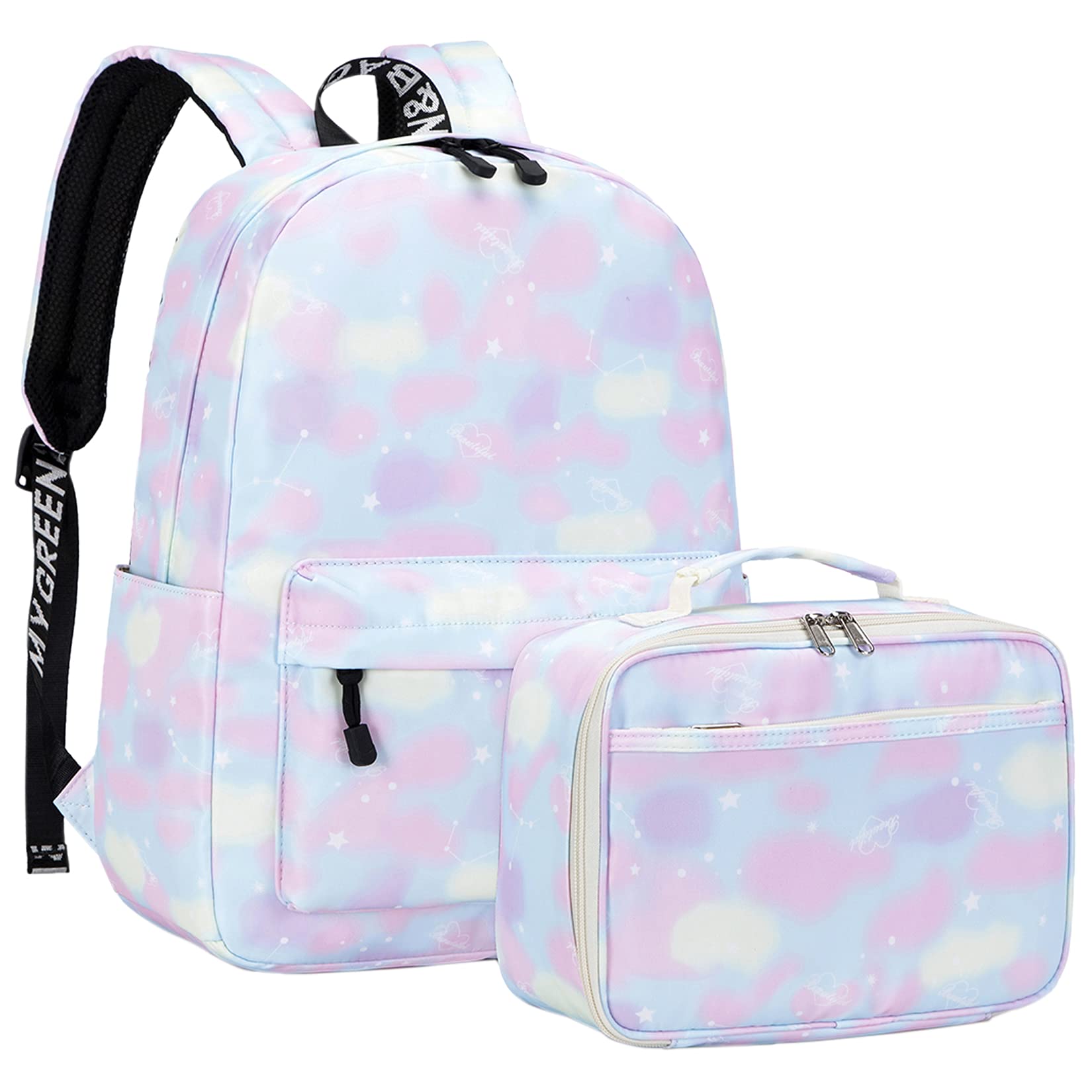 Lohol Galaxy Backpack for School & Travel - Lightweight Book Bag for Girls & Kids - Perfect for School, Hiking, and Daily Use