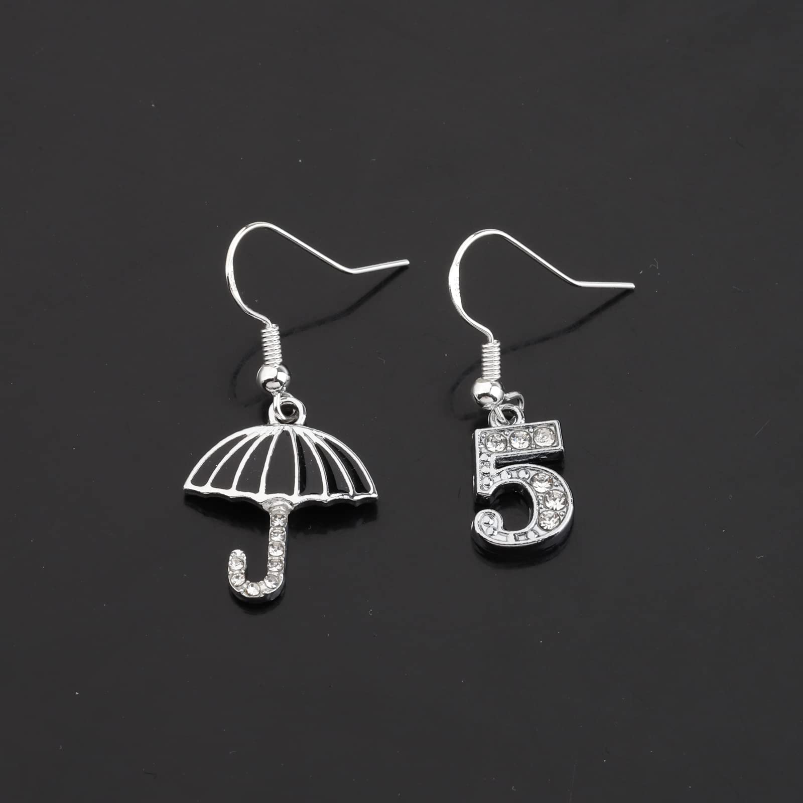 FAADBUK TUA Inspired Gift Number 4 Klaus Necklace - Unique Jewelry for Fans of The Umbrella Academy - Perfect for Cosplay, Birthday Gifts & TV Show Merchandise