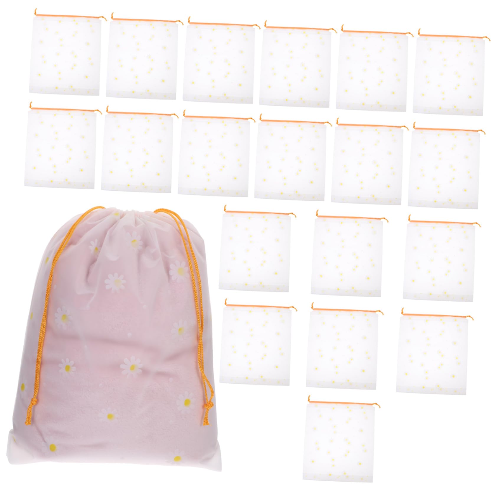WHAMVOX Vacuum Storage Bags for Clothes, Quilts & Cosmetics - Space Saving Compressed Organizer Bags with PVC Material - Perfect for Travel, Home & Closet Organization