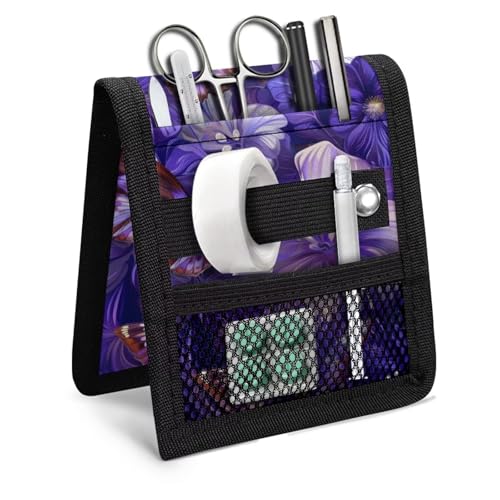 Floral Butterfly Printed-Purple