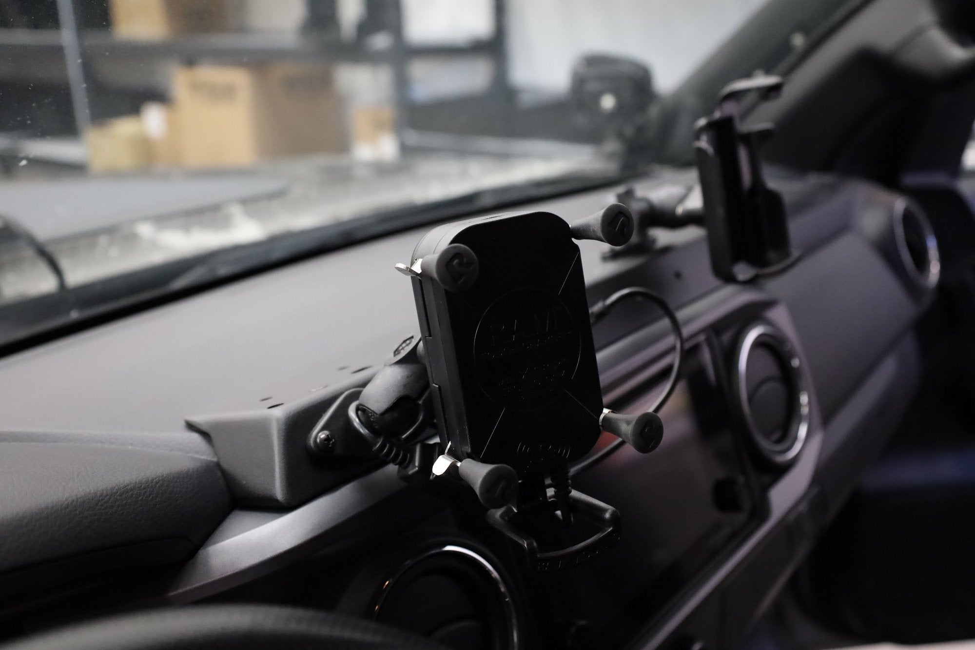 2016-2021 Toyota Tacoma Expedition Essentials USB Powered Phone Mount - Durable Car Accessories for Off-Road Adventures & Daily Commuting