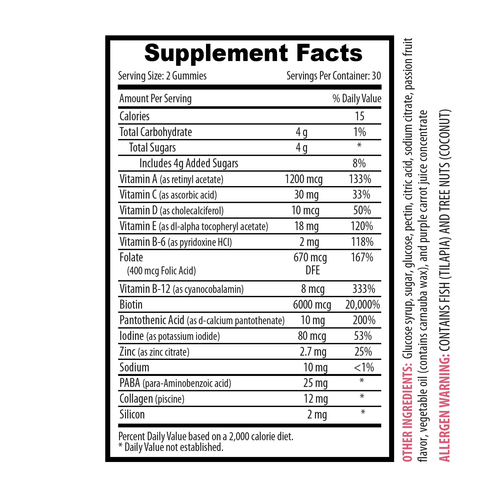 Premium Biotin Gummies for Hair Growth, Skin & Nails - Vegan, Gluten-Free, Non-GMO Vitamins with Collagen - Women's Beauty Supplement for Fine Lines & Anti-Aging (2 Bottles, 120 Gummies) - Perfect for Daily Beauty Routine & Healthy Lifestyle
