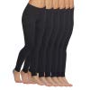6 Pack - Black