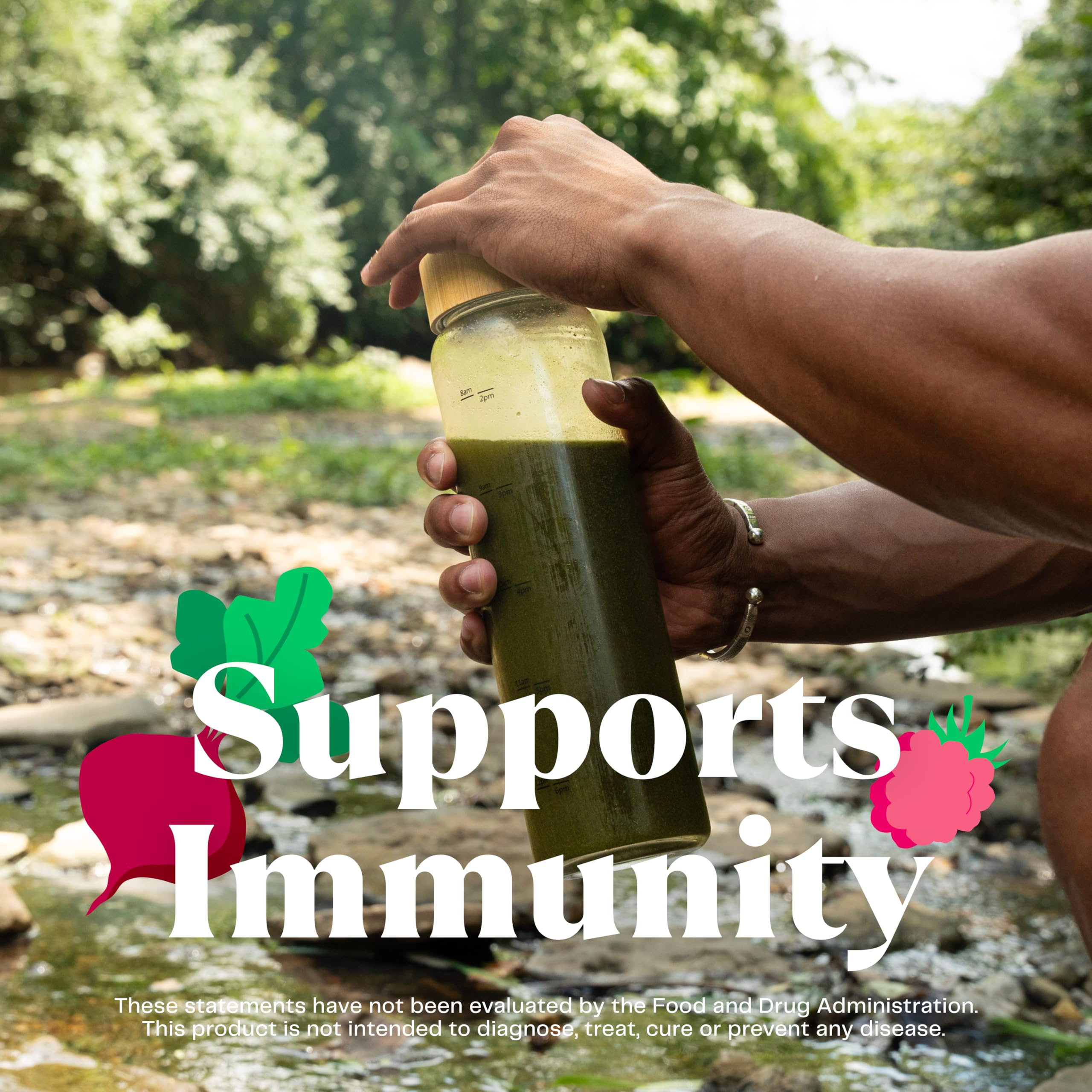 Amazing Grass Greens Superfood Powder - Organic Spirulina, Chlorella & Beet Root Powder with Digestive Enzymes & Probiotics (100 Servings) | Boost Energy, Detox & Digestion for Active Lifestyles