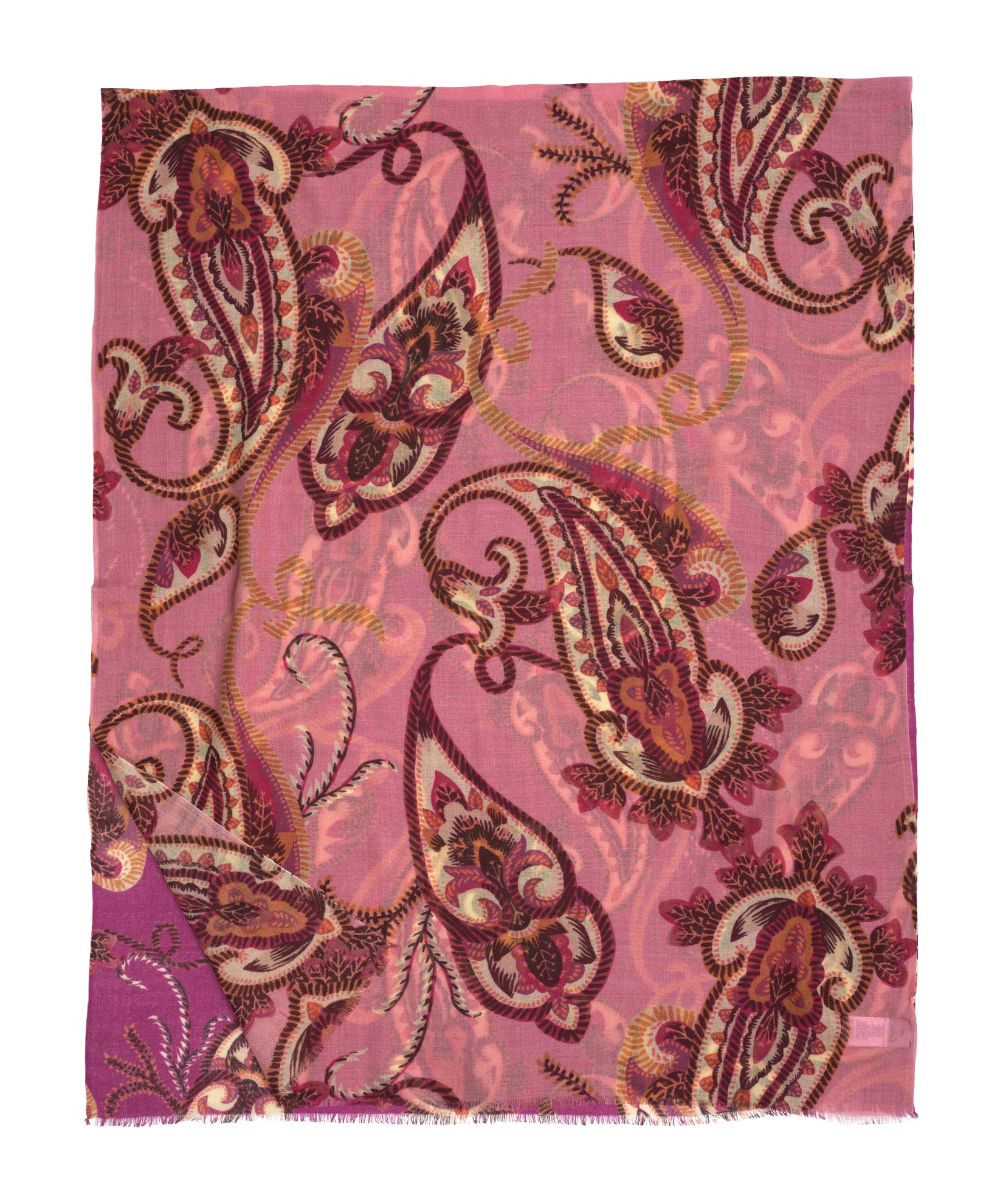 Elegant Paisley Split Wrap Scarf - Stylish Boho Fashion Accessory for Women | Perfect for Casual Outfits, Parties & Travel