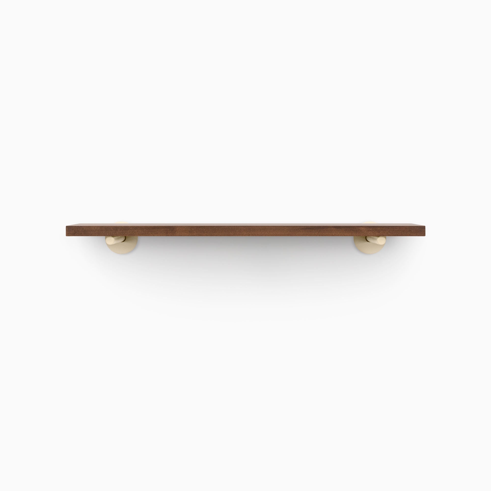 Roderick Espresso Wall Shelf - Rustic Wood Floating Shelf for Kitchen, Bathroom & Living Room - Perfect for Displaying Decor, Plants & Essentials