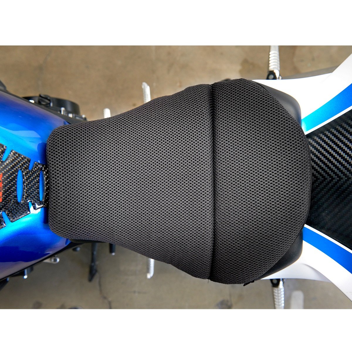 Conformax Topper Excel Ultra-Flex Motorcycle Gel Seat Cushion with Airmax Technology - Small Size (15