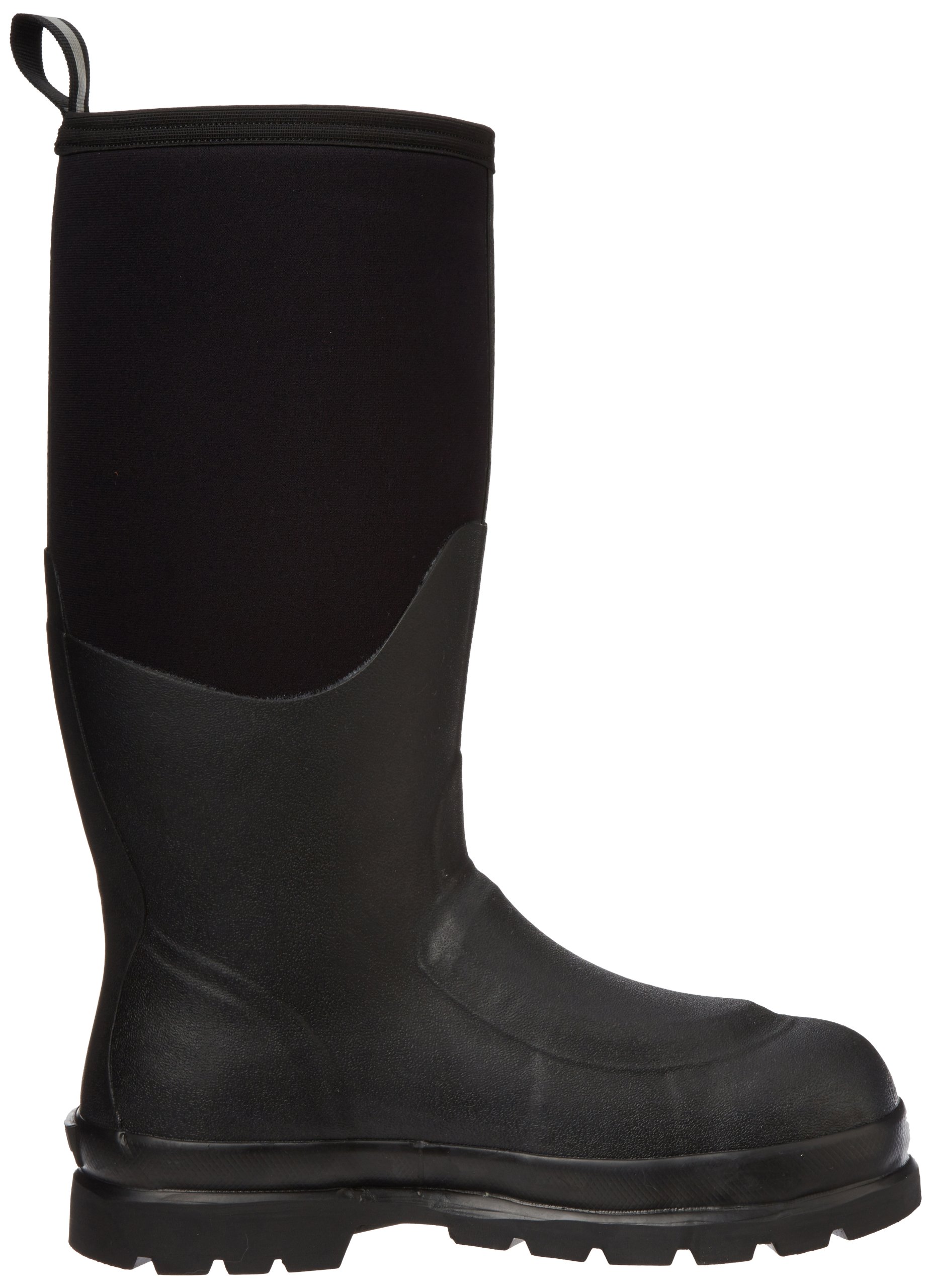Muck Chore Classic Tall Steel Toe Men's Rubber Work Boots with Metatarsal Guard - Waterproof, Slip-Resistant for Construction, Farming & Outdoor Work