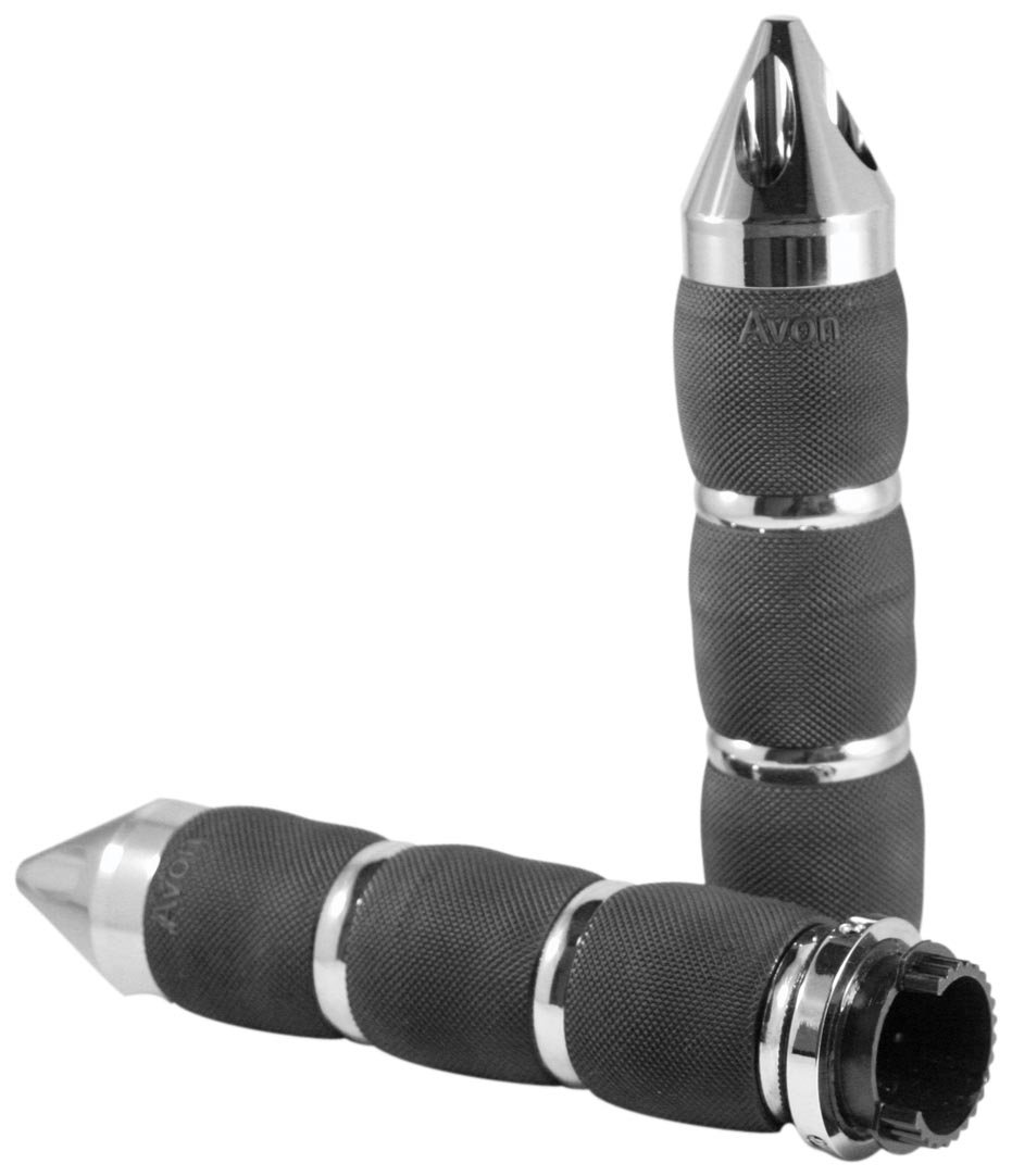 Avon MT-AIR-90-CH-SP Air Cushioned Spike Grips - Chrome | Non-Slip Traction for Running & Training | Perfect for Track, Cross Country & Outdoor Sports