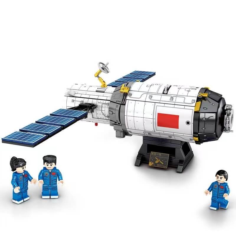 Sembo 203303 Manned Space Test Platform Building Blocks Set - STEM Educational Toy for Kids & Adults - Perfect for Space Exploration Enthusiasts & Science Classroom Activities