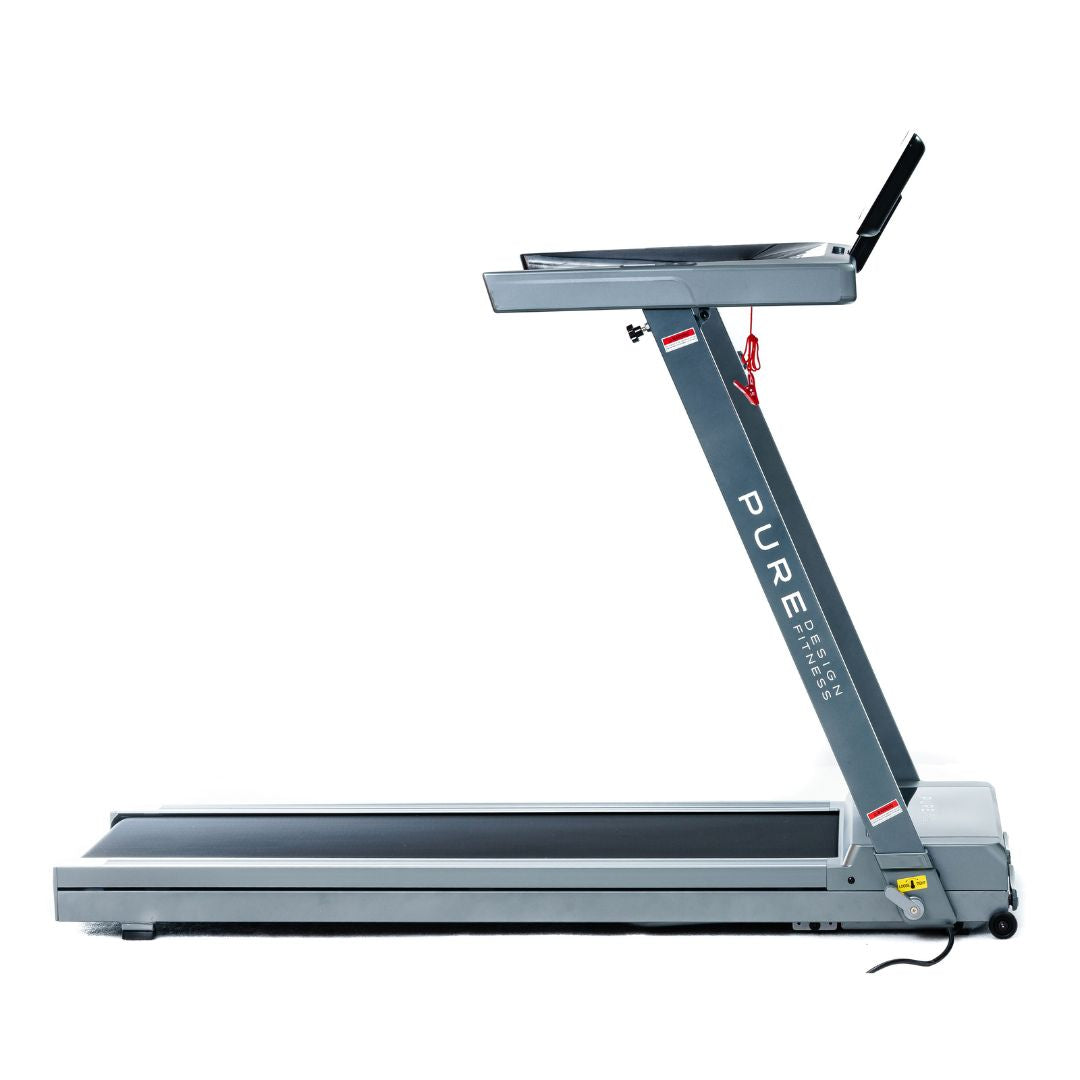 TR7i Incline Folding Treadmill for Home Gym - Space Saving Flat Fold Design with Adjustable Incline - Perfect for Small Spaces, Cardio Workouts & Home Fitness