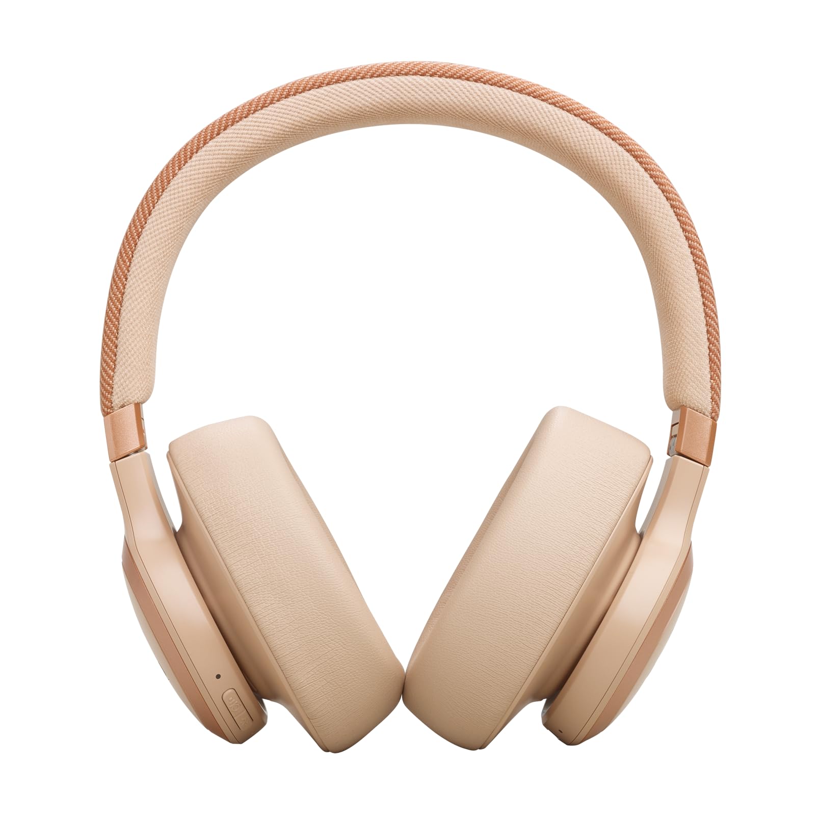 JBL Live 770NC Wireless Over-Ear Noise Cancelling Headphones with gSport EVA Case (Sandstone) - Premium Bluetooth Headset for Travel, Work & Music Lovers