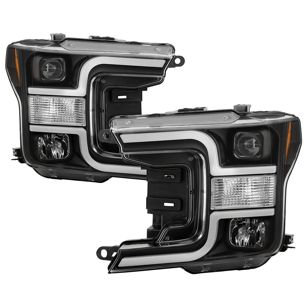 **2018 Ford F150 LED Light Bar Headlights - Bright Off-Road Driving Lights for Trucks & SUVs**