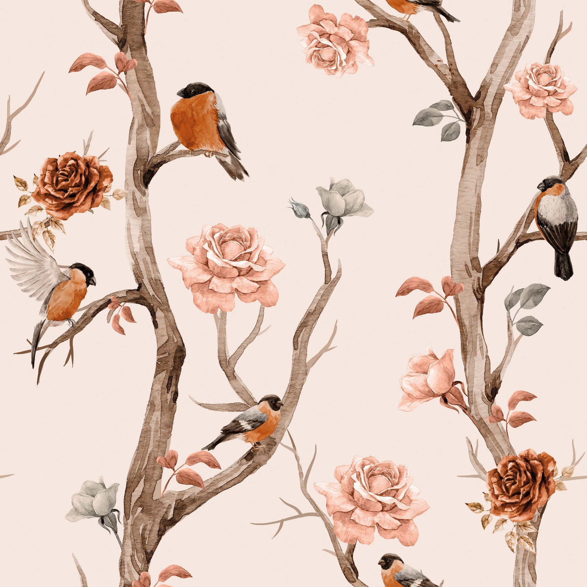 Animal Theme Designer Wallpaper Sample for Bedroom - Premium Peel & Stick Removable Wallpaper - Perfect for Nursery, Kids Room & Home Decor