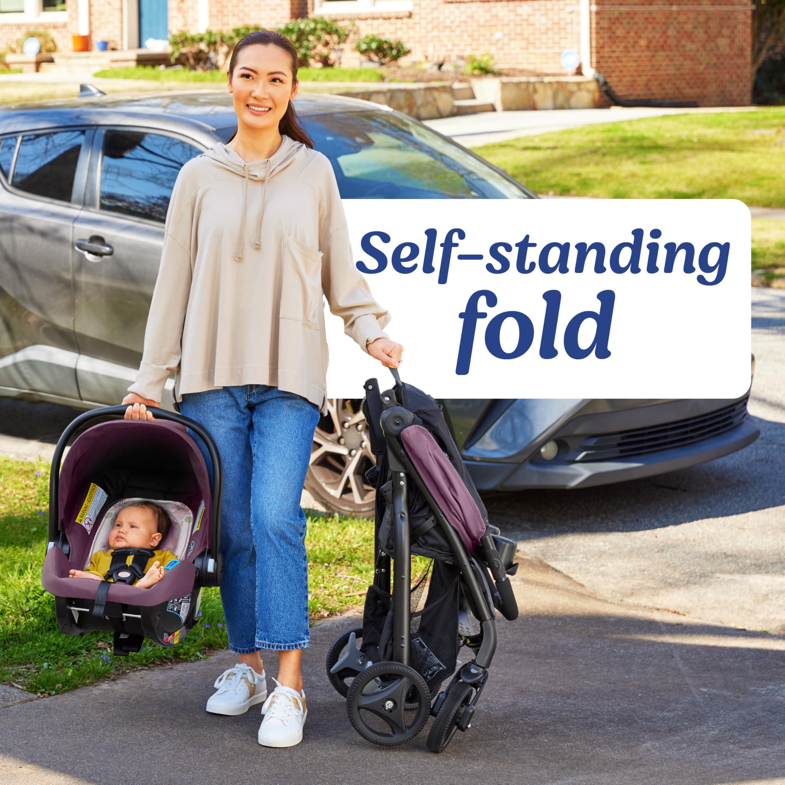 Graco Verb Travel System with Stroller & SnugRide 30 Infant Car Seat - Lightweight Baby Stroller & Car Seat Combo for Newborns | Perfect for Travel, Shopping & Daily Outings