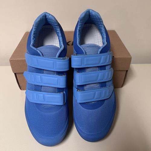 Men's & Women's Peloton-Compatible Cycling Shoes - Size M9/W11, Blue - Perfect for Indoor Cycling, Road Biking & Spin Classes