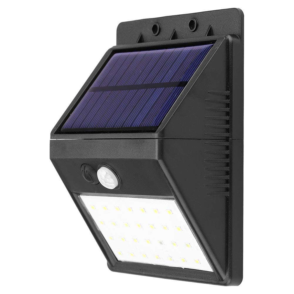 28 LED Solar Motion Sensor Light Outdoor - Waterproof Solar Powered Security Lamp with Detachable Panel, 3 Lighting Modes for Home, Garden, Patio, Pathway, Courtyard & Backyard | Ideal for Nighttime Safety & Landscape Lighting