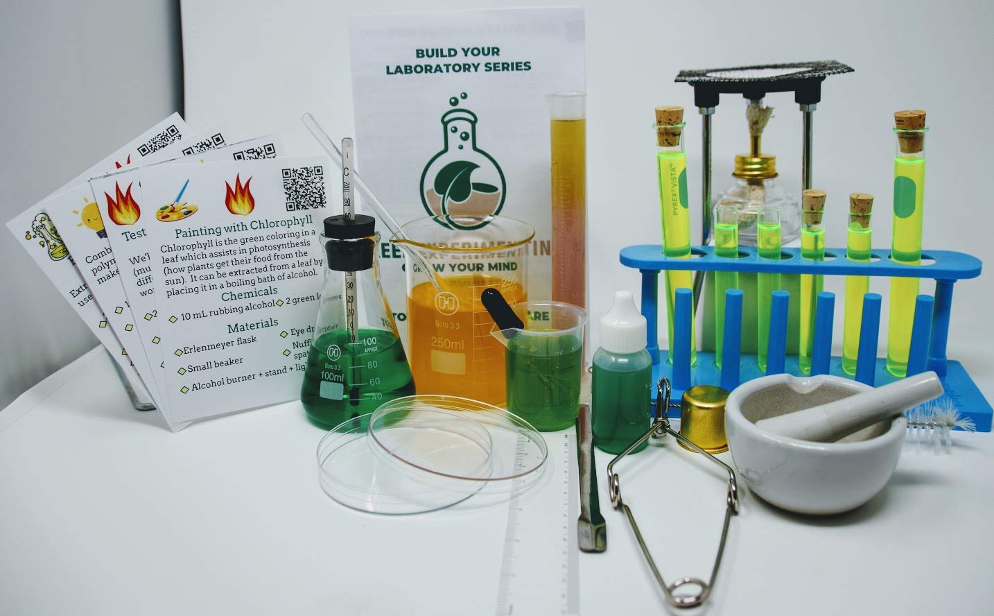 Premium Chemistry Lab Set - Complete Basic to Professional Science Equipment for Students & Researchers | Perfect for Classroom Experiments & Home Science Projects