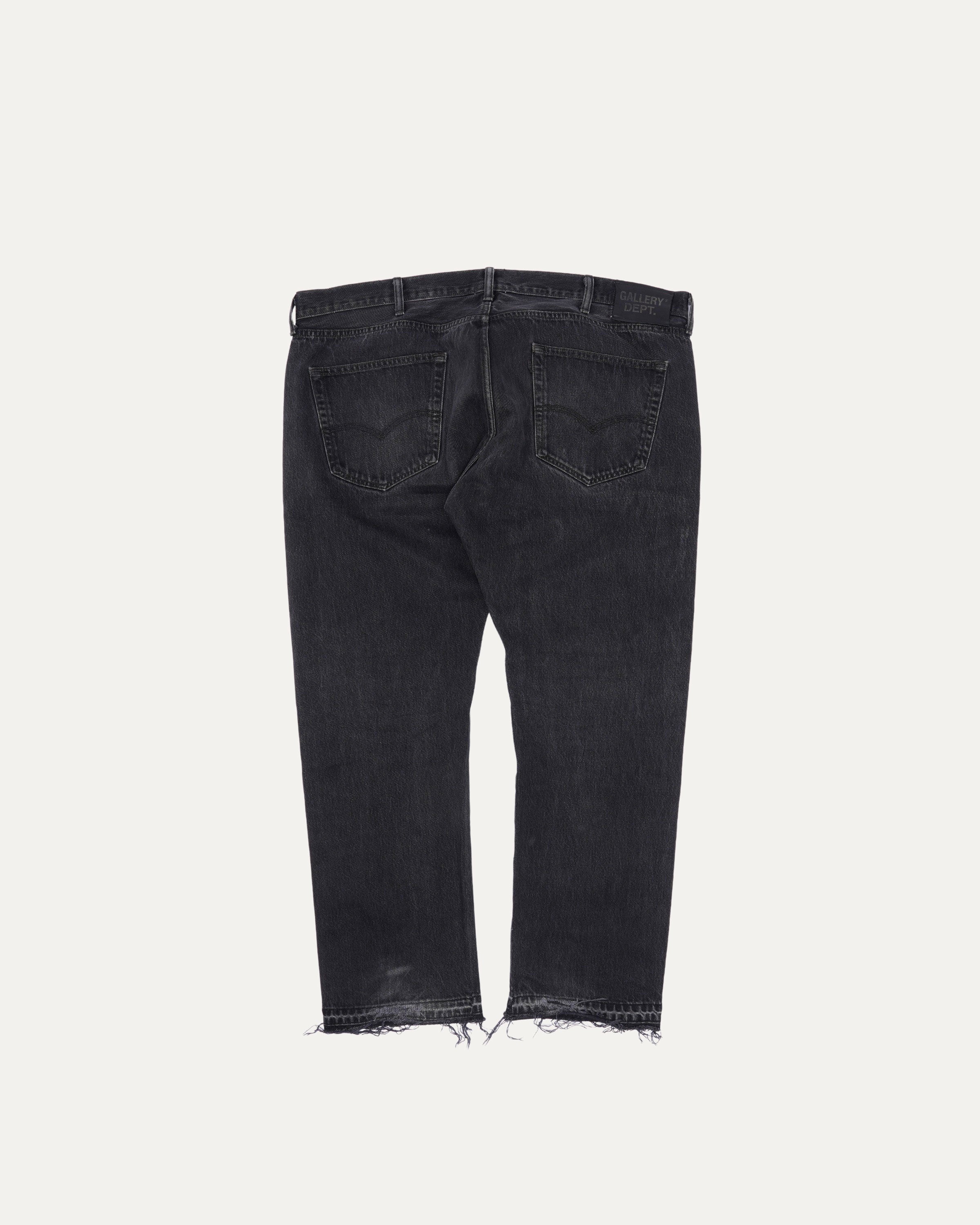 Gallery Dept 5001 High-Rise Distressed Jeans for Women - Vintage Washed Denim Pants with Ripped Details | Perfect for Streetwear, Casual Outfits & Night Out Looks
