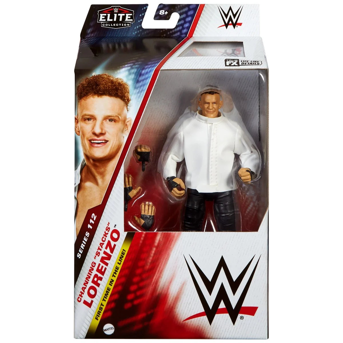 Channing Stacks Lorenzo WWE NXT Elite Collection Series 112 Wrestling Action Figure - Perfect for Collectors, Play Battles, and WWE Fan Displays