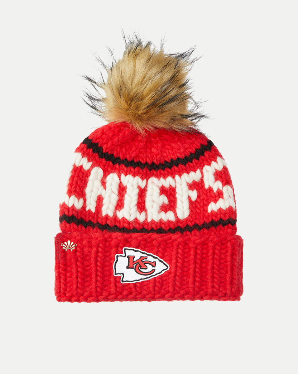 Kansas City Chiefs Knit Beanie Hat - Official NFL Team Logo Winter Skull Cap for Men & Women - Perfect for Football Games, Outdoor Activities & Cold Weather