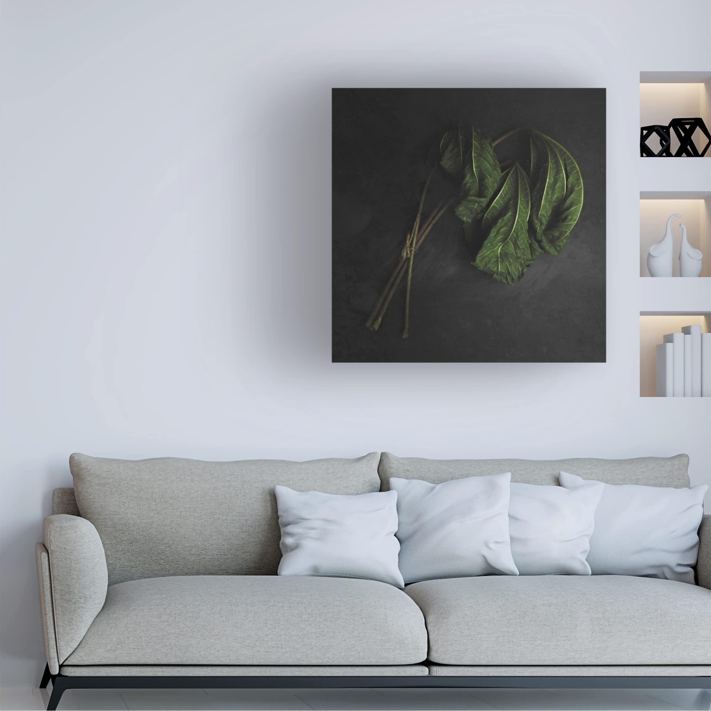 Trademark Fine Art 'The End' Canvas Print by Daniorti - Modern Abstract Wall Art for Living Room, Bedroom & Office Decor