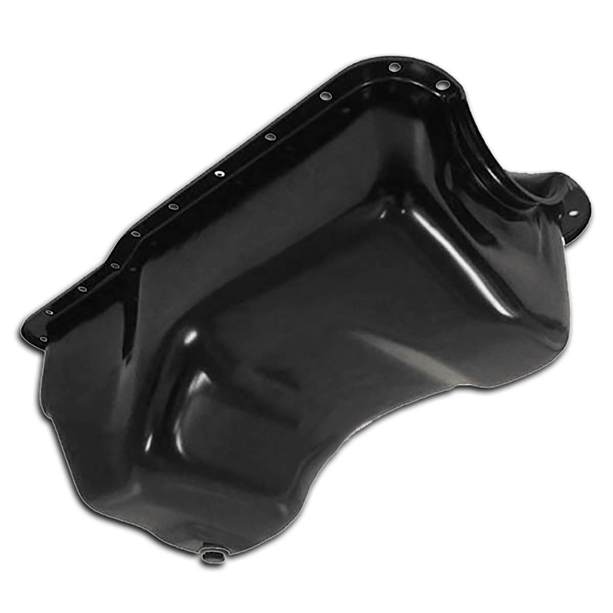 1988-2021 Ford SSB Small Block 351W Windsor Stock Capacity Truck Oil Pan - Black | Heavy-Duty Replacement for Classic Ford Trucks & Performance Upgrades