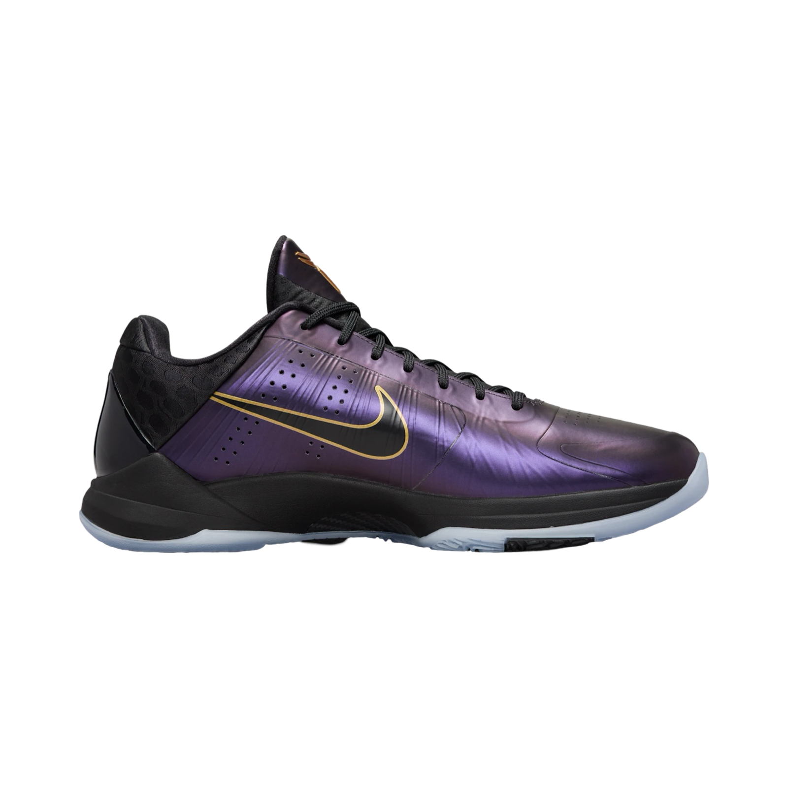 Nike Kobe 5 Protro Basketball Shoes - Eggplant/Black/Metallic Gold - High-Performance Court Sneakers for Men | Perfect for Indoor & Outdoor Games, Training, and Casual Wear