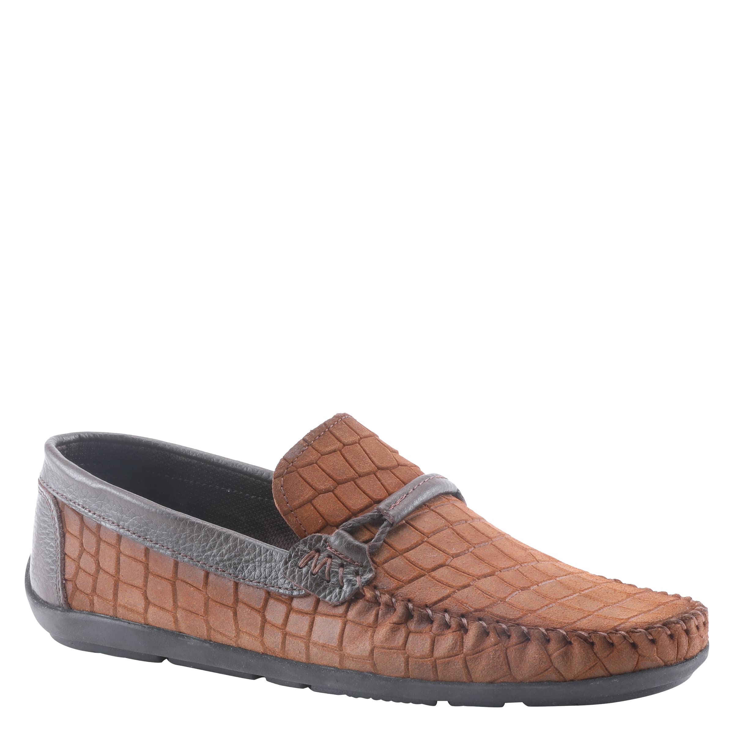 Spring Step Men's Luciano Slip-On Shoe - Comfortable Casual Loafers for Walking, Work & Travel - Breathable Lightweight Slip-On Shoes for Men
