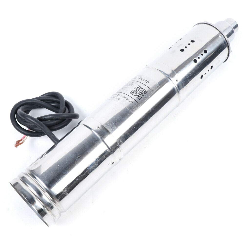 24V 864W Solar Water Pump Submersible Deep Well Pump for Irrigation, Farm, Ranch - Ideal for Off-Grid Water Supply & Agricultural Irrigation Systems