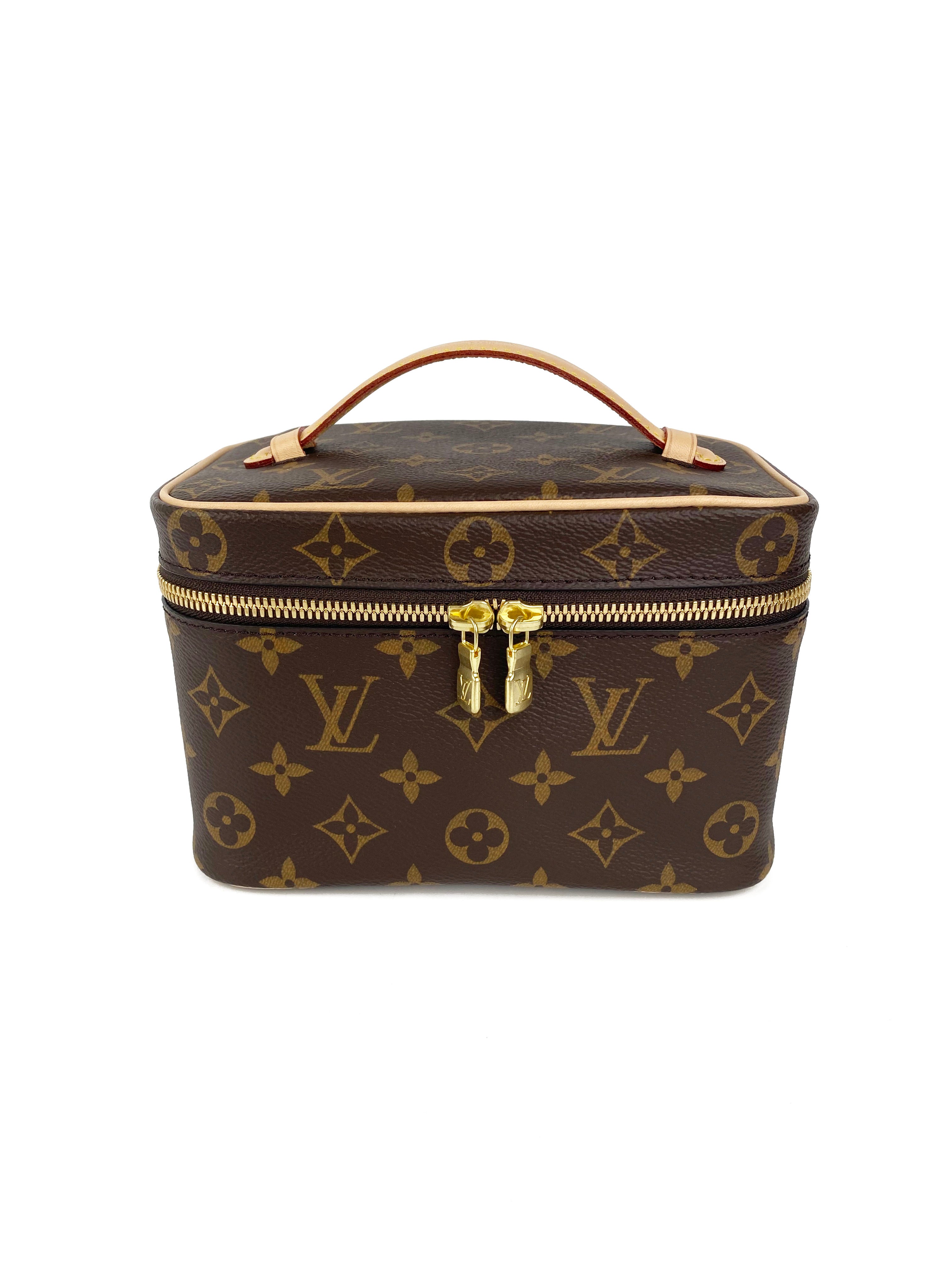 Louis Vuitton Nice Mini Toiletry Bag - Luxury Cosmetic Pouch for Women | Travel Makeup Organizer | Perfect for Everyday Use & Vacation Essentials