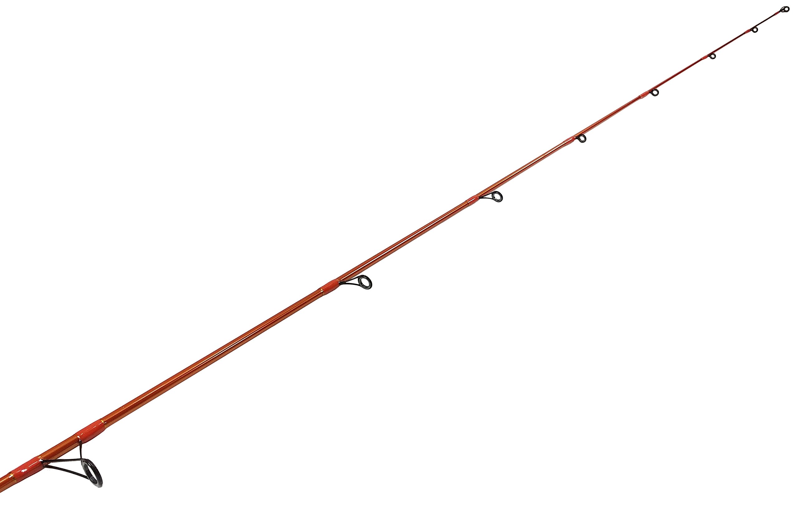 Carrot Stix Spinning Fishing Rod - Wild Orange Lite | Lightweight Graphite Fishing Pole for Bass, Trout & Freshwater Fishing | Perfect for Shore Fishing & Boat Angling