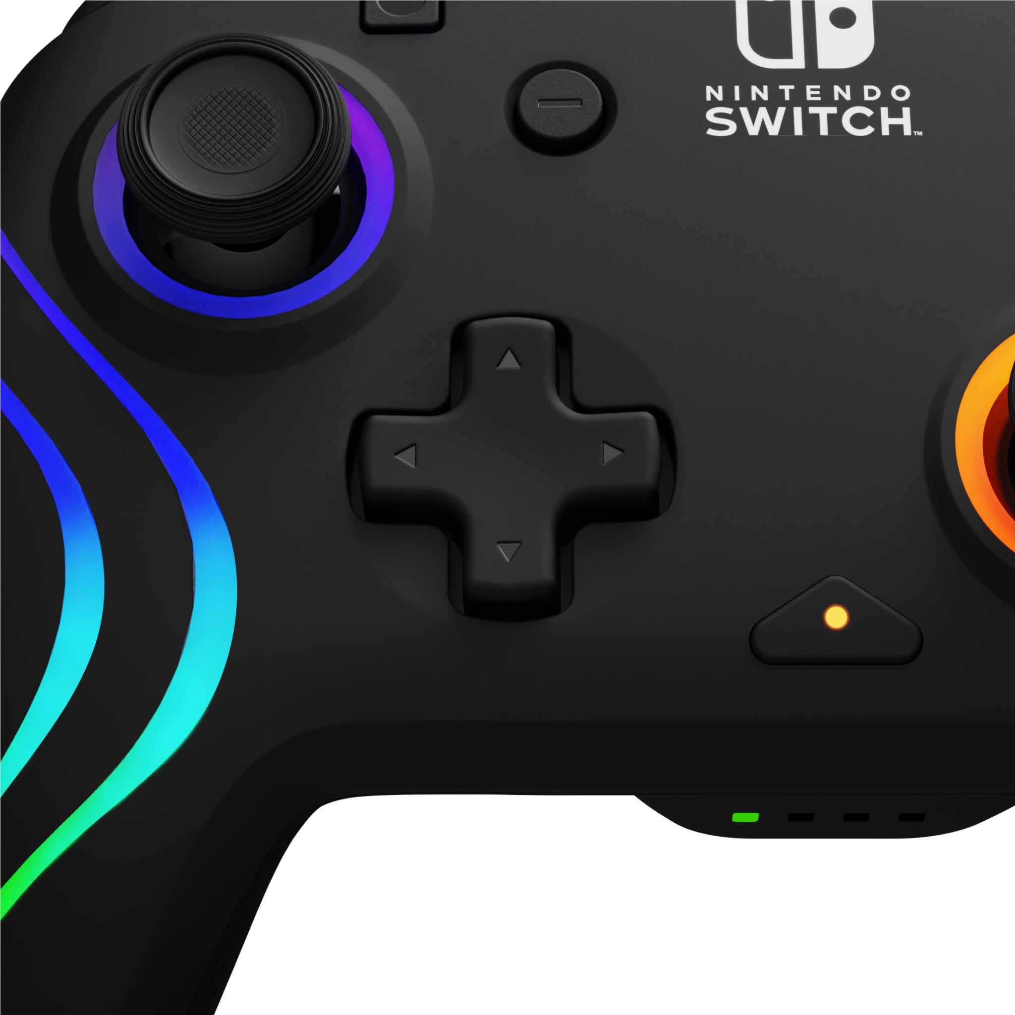 Afterglow Wave Wireless Controller Plus for Nintendo Switch - Ergonomic Gamepad with Motion Controls & Customizable Buttons (Black) - Perfect for Multiplayer Gaming, Party Play & Competitive eSports