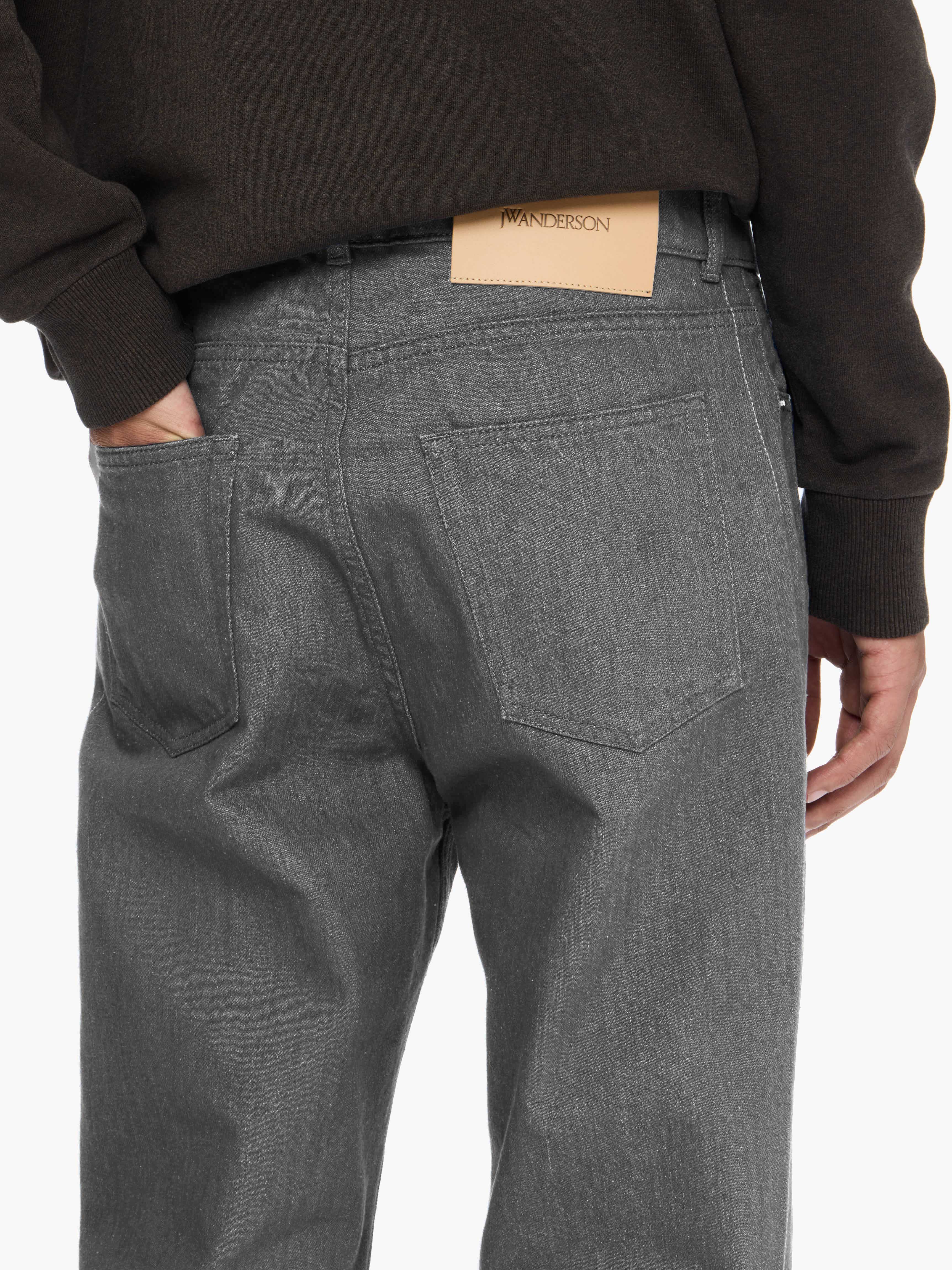 Bootcut Jeans for Women - Light Grey Denim Pants with Stretch Comfort - Perfect for Casual Wear & Office Outfits