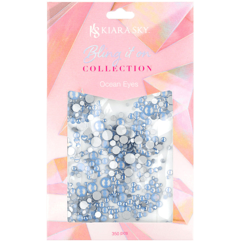 Ocean Eyes Rhinestones - Sparkling DIY Craft Gems for Jewelry, Clothing & Nail Art | Perfect for Costumes, Accessories & Home Decor