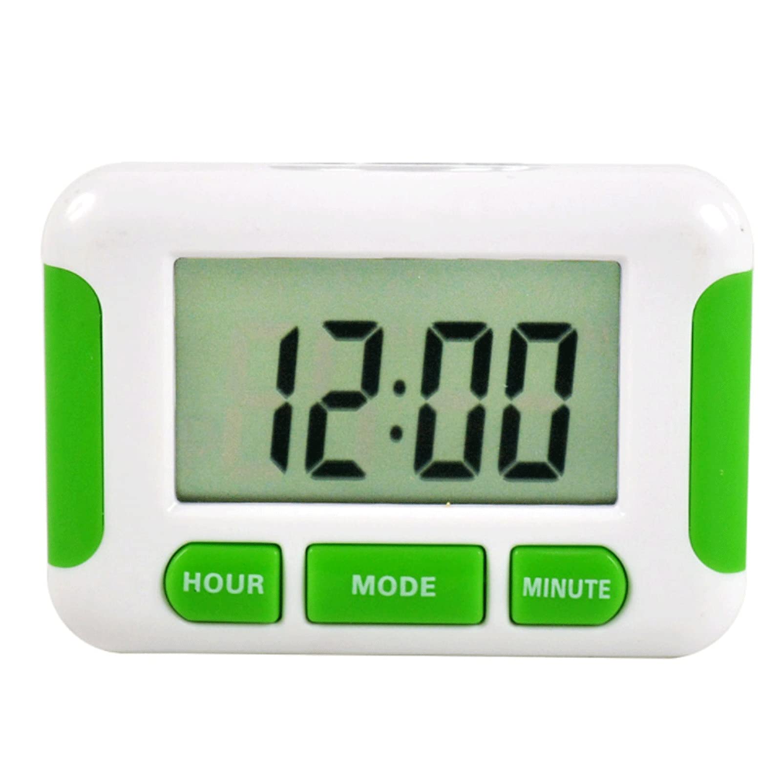 RenminRoad Digital Kitchen Timer with Large Display, Loud Alarm, Magnetic Backing & Stand - Perfect for Cooking, Baking, Sports, Games & Office Use (Green)