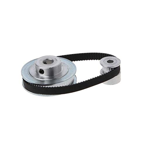 GT2 Timing Belt Closed-Loop 200mm with 20T & 60T Pulley for 3D Printers - High Precision Power Transmission for CNC Machines, Laser Cutters, and DIY Robotics Projects