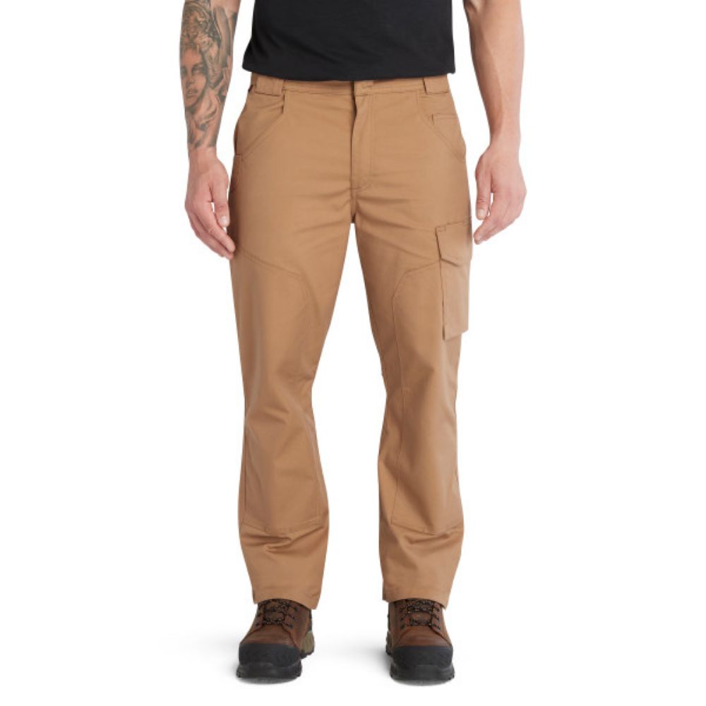 Timberland PRO Men's Morphix Athletic Duck Carpenter Work Pants - Durable & Comfortable for Construction, Carpentry & Outdoor Work (Wheat Color) | Ideal for Job Sites, DIY Projects & Heavy-Duty Tasks