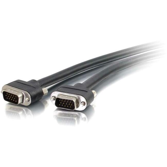 12Ft Select VGA Video Cable Male to Male - In-Wall CMG Rated for Home Theater, Office, and Gaming Setup