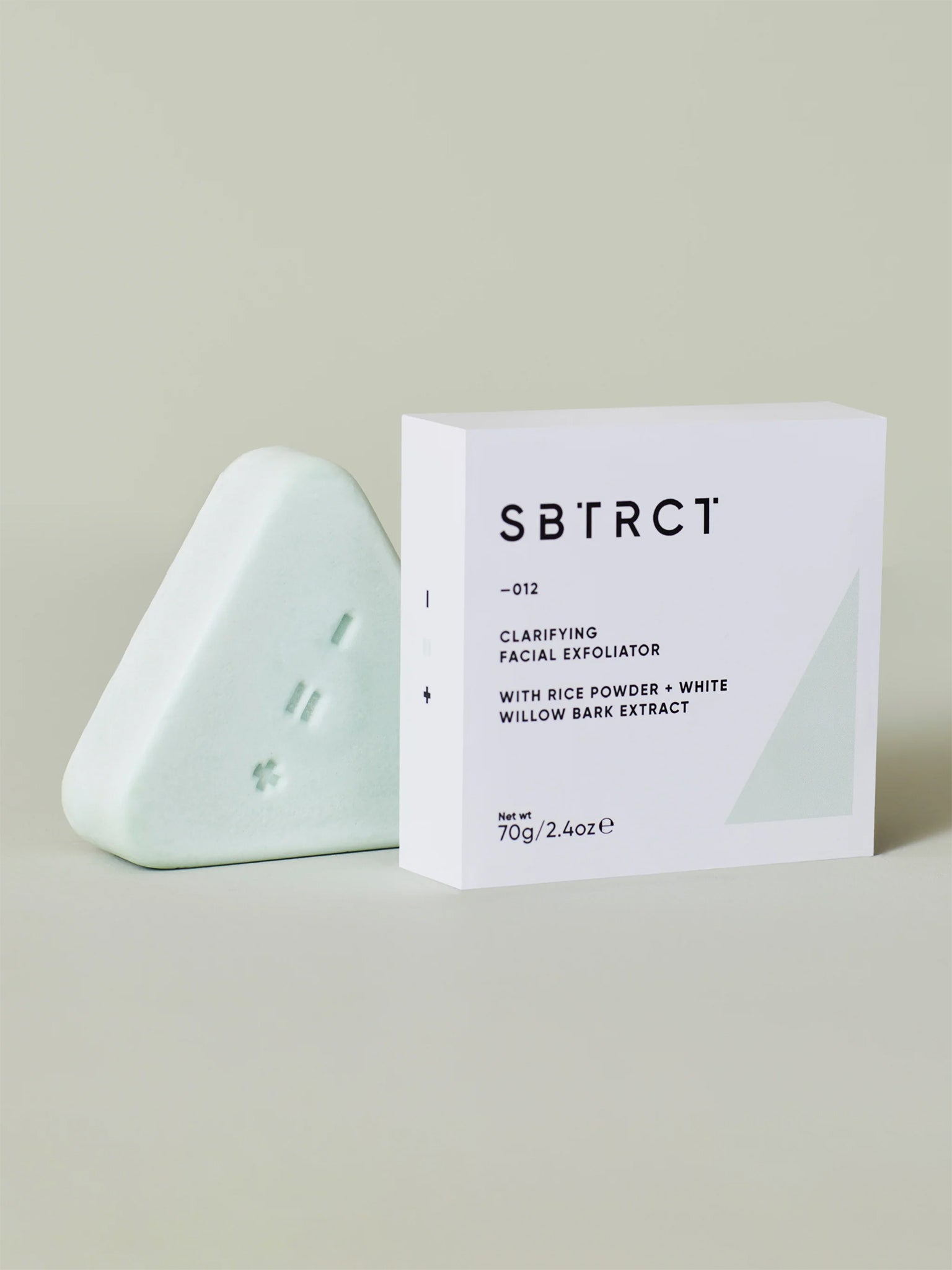 SBTRCT Starter Kit - Clarifying Facial Exfoliator with Diatomite for Deep Cleansing & Pore Minimizing | Gentle Face Scrub for Acne-Prone & Sensitive Skin | Perfect for Daily Skincare Routine & Travel Essentials