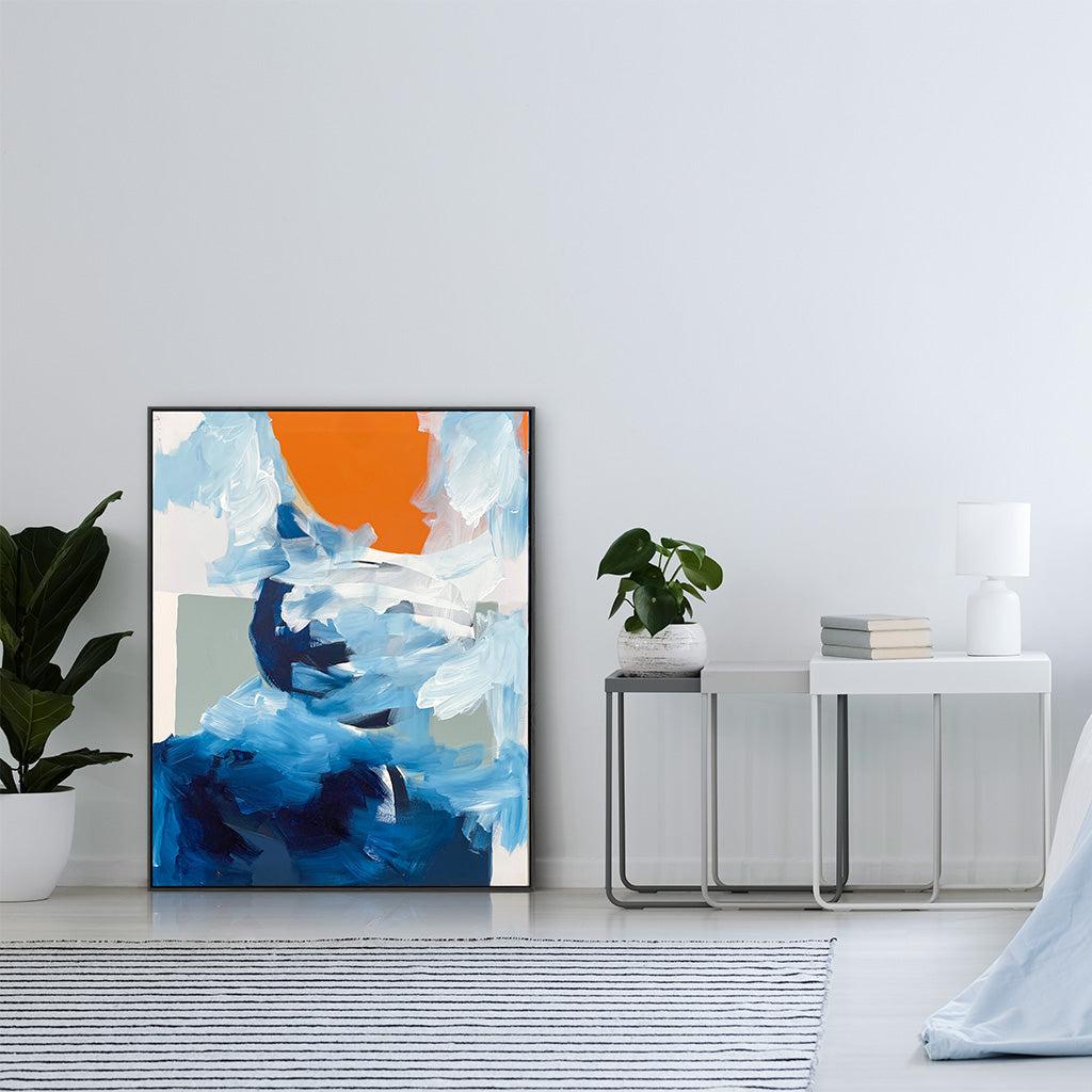 Waterworks Original Painting - Handmade Canvas Art for Home Decor, Office & Gift Ideas | Perfect for Living Room, Bedroom & Wall Art
