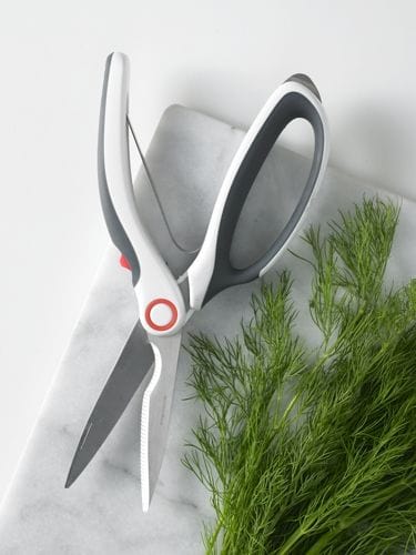 Zyliss Multi-Purpose Kitchen Scissors - Heavy Duty Stainless Steel Shears for Cutting Meat, Herbs, Poultry & More - Perfect for Cooking, Food Prep & Crafting