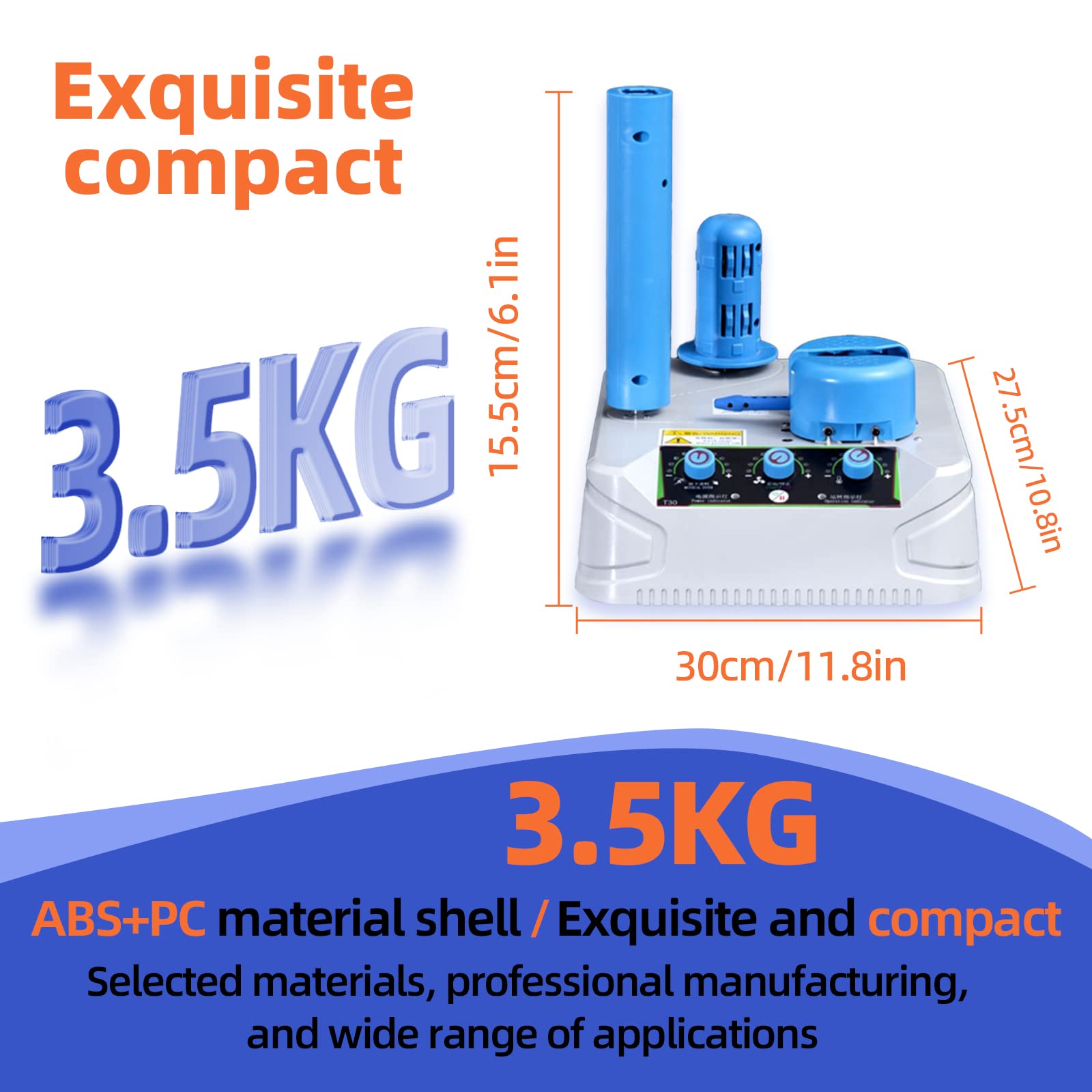 Conilly-T30S 110V Portable Air Pillow Packing Machine with 328FT Free Air Cushion Film - 32 ft/min Sealing Speed & 3 Adjustable Functions for Shipping, Moving & E-commerce Packaging