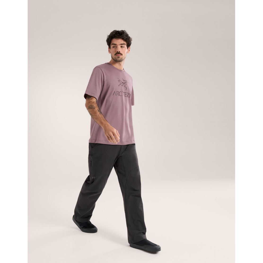 Arc'teryx Men's Short Sleeve Logo T-Shirt - Lightweight, Breathable & Quick-Dry for Hiking, Camping & Outdoor Adventures