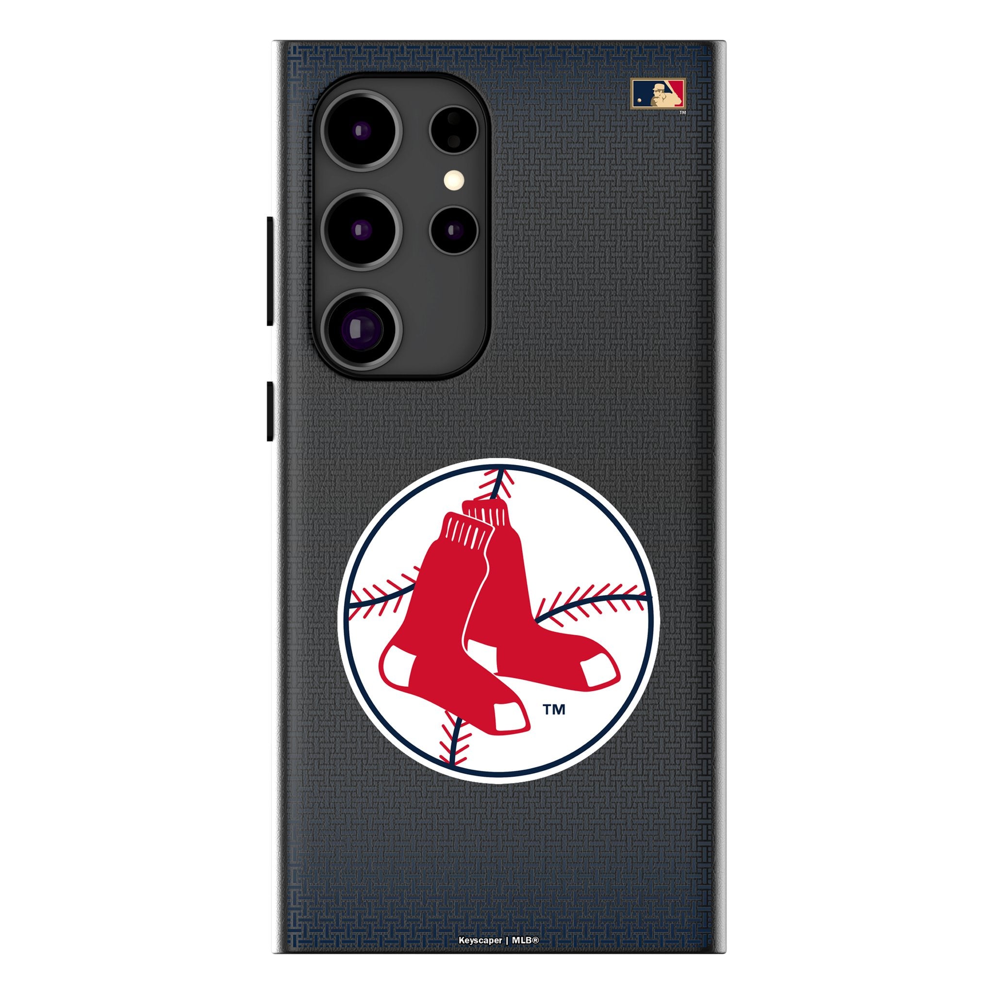 Boston Red Sox 1970-1975 Cooperstown Collection Linen MagSafe Compatible Phone Case for Samsung Galaxy - Perfect for Baseball Fans & Game Day Accessories