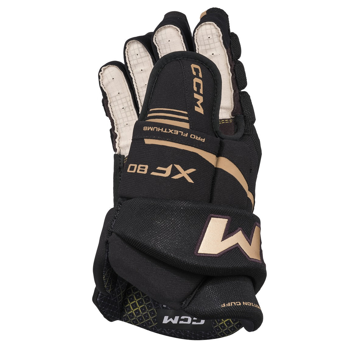 CCM Tacks XF80 Senior Hockey Gloves - Protective Ice Hockey Gear for Men & Women - Perfect for Games, Practices & Training Sessions