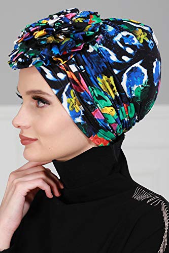 Stylish Cotton Turban Head Wrap for Women - Soft & Breathable Hair Scarf - Perfect for Yoga, Beach, or Everyday Fashion Accessory